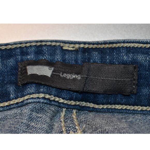 Levi's Legging Women's 11M / 30x30 Distressed Denim Jeans - Picture 5 of 8